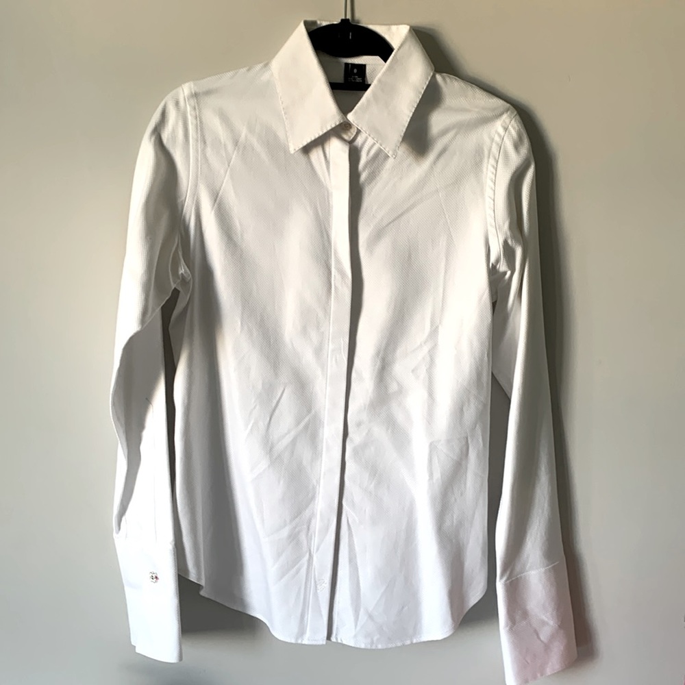 Pink Tartan White shirt